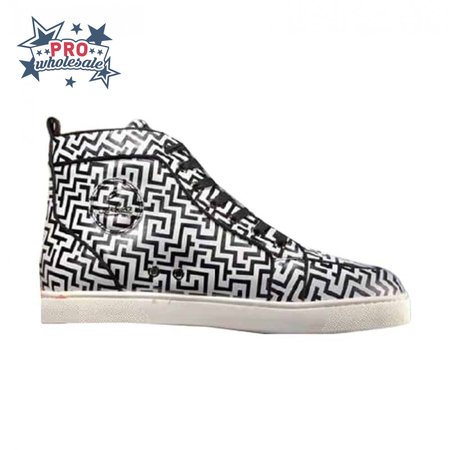 CHRISTIAN LOUBOUTIN HIGH TOP SNEAKER - CL136