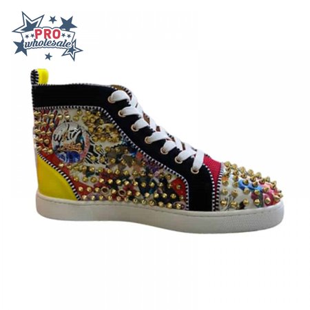 CHRISTIAN LOUBOUTIN HIGH TOP SNEAKER - CL124