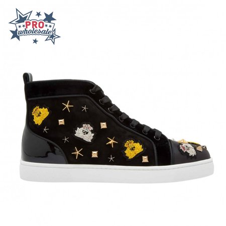 CHRISTIAN LOUBOUTIN HIGH TOP SNEAKER - CL49
