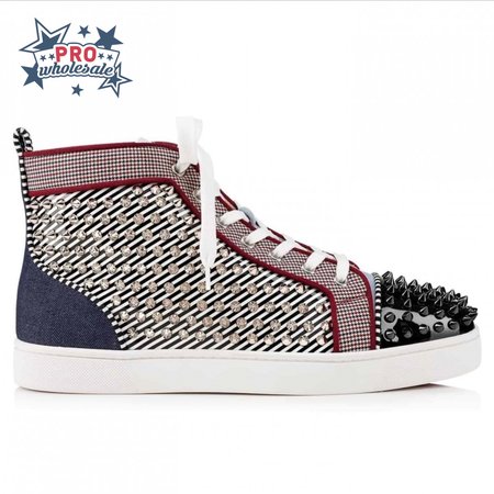 CHRISTIAN LOUBOUTIN HIGH TOP SNEAKER - CL81