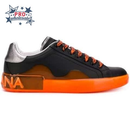 DOLCE & GABBANA PORTOFINO MELT SNEAKERS IN PRINTED NAPPA CALFSKIN - DG18