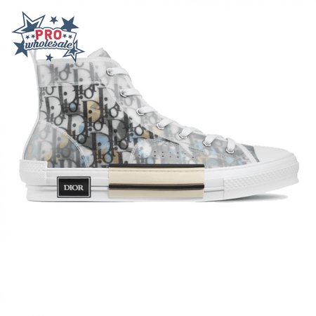 DIOR B23 HIGH TOP ALEX FOXTON OBLIQUE - CD35