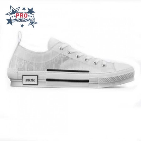 DIOR "B23" LOW-TOP DIOR OBLIQUE SNEAKER - CD7