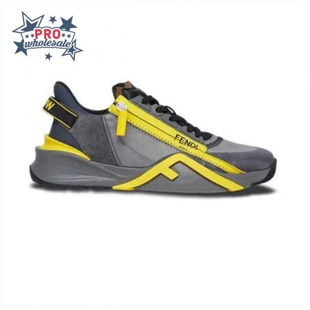 FENDI CHUNKY LACE-UP TRAINERS - FD21