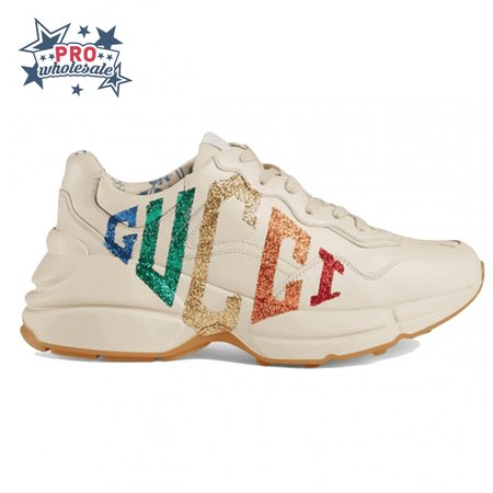 GUCCI RHYTON GLITTER SNEAKER