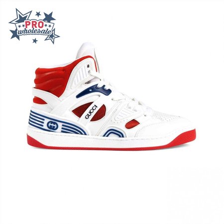 GUCCI BASKET SNEAKERS WHITE DEMETRA - GC068