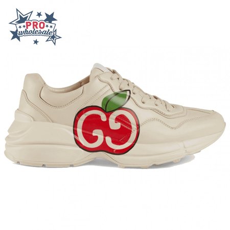 GUCCI RHYTON GG APPLE SNEAKER