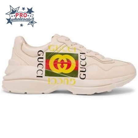 GUCCI RHYTON LEATHER SNEAKER - GC56