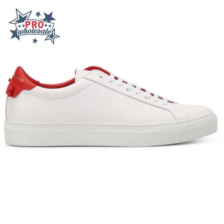 GIVENCHY WHITE URBAN LEATHER SNEAKERS - GVC27