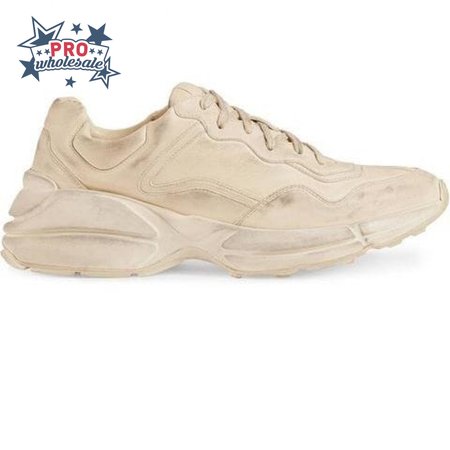 GUCCI RHYTON LEATHER SNEAKER - GC57