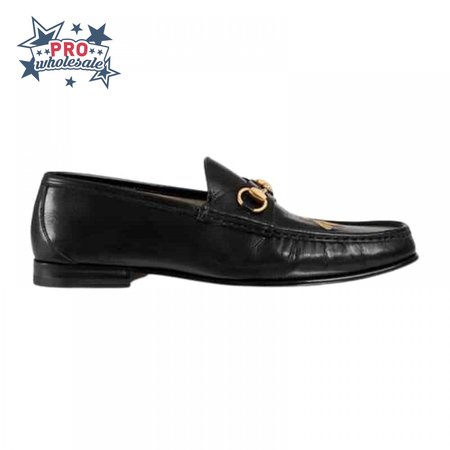 GUCCI LEATHER LOAFER WITH BEE - LDG009