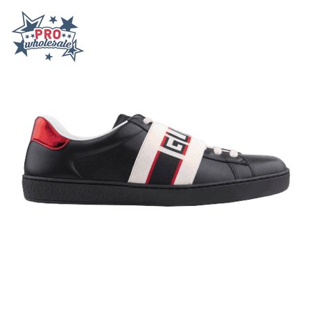 GUCCI STRIPE LEATHER SNEAKER - GC4