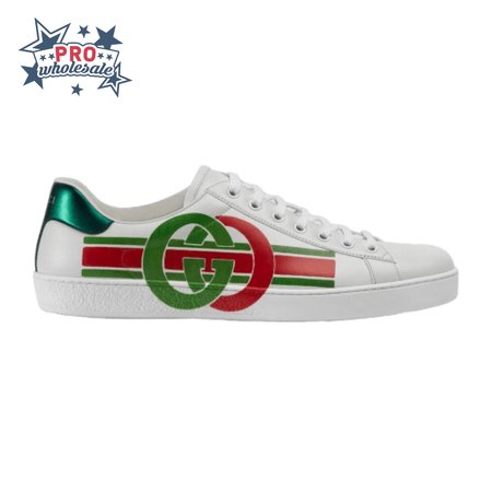 GUCCI MEN'S ACE SNEAKER WITH INTERLOCKING G - GC8