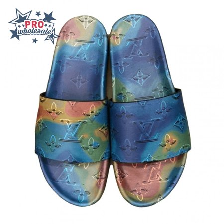 monogram 3d effect print slides - s44